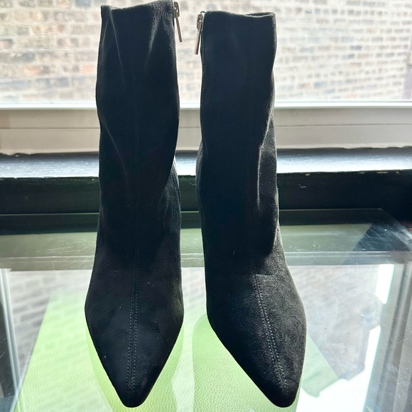 🌸MARC FISHER🌸 LTD Kellen Black Suede Boots size 9M - Picture 9 of 14